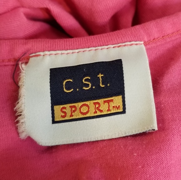C.S.T. Sport Pink 3x Embroidered Lighthouse Tee - Picture 4 of 6